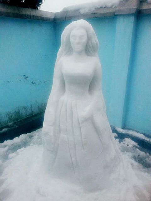 sabah nargis snowwoman