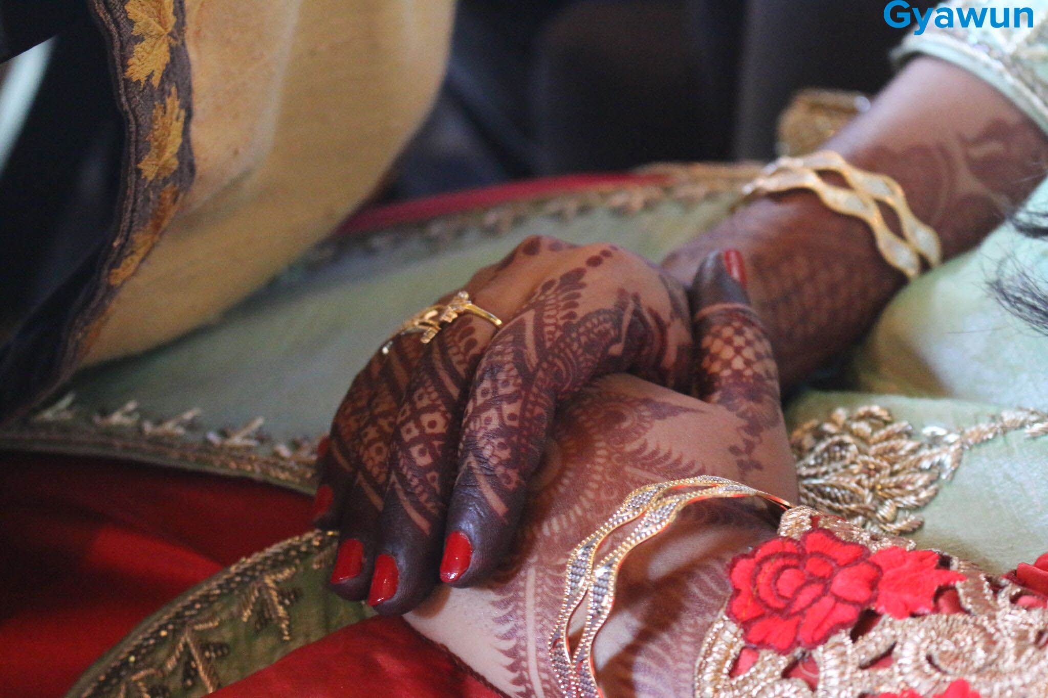 kashmiri bride henna