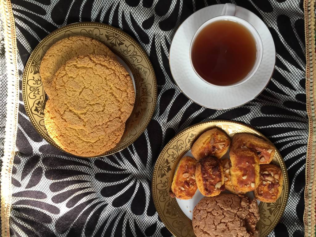 kashmiri kehwa coconut