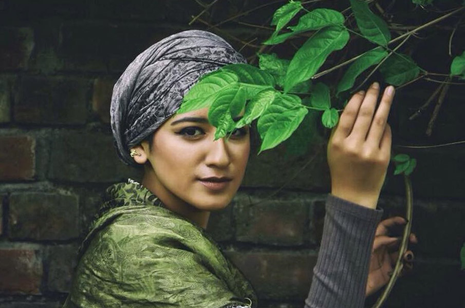 green hijab kashmiri