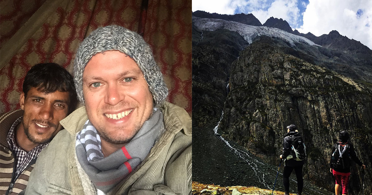 How this South African Man and a Local Kashmiri Tour Guide Founded “Kashmir Trekking Company”