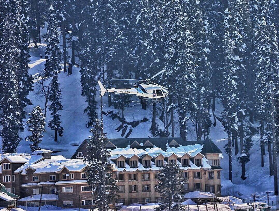 gulmarg aerial Helicopter
