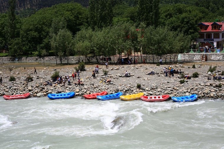 pahlgam rafting