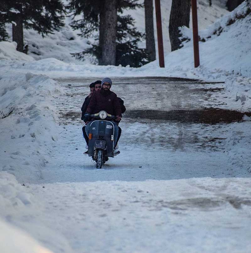 bike snow