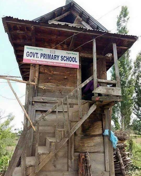 school kashmir building