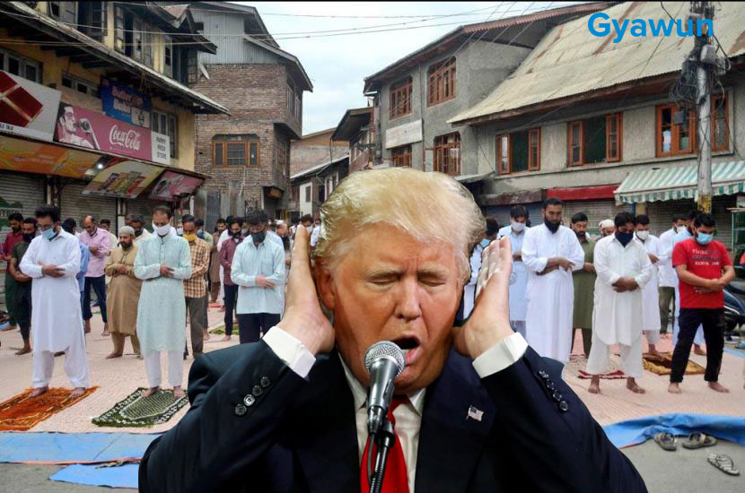 trump praying