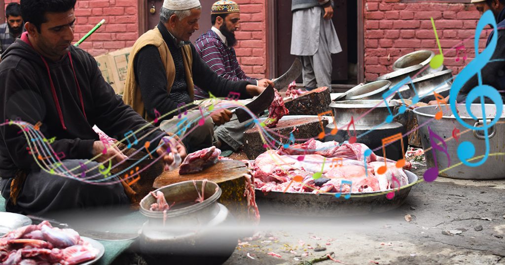 kashmiri waza singing