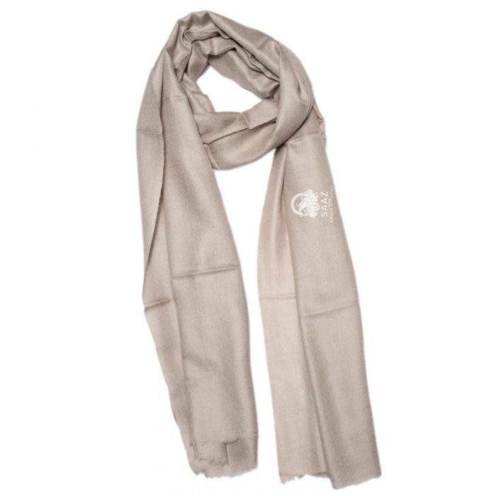 beige pashmina