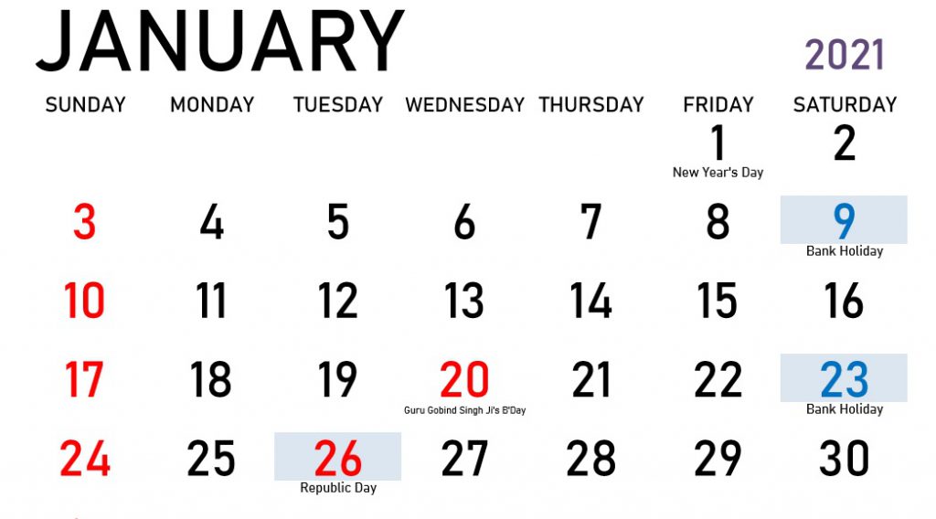 kashmir jkbank calendar