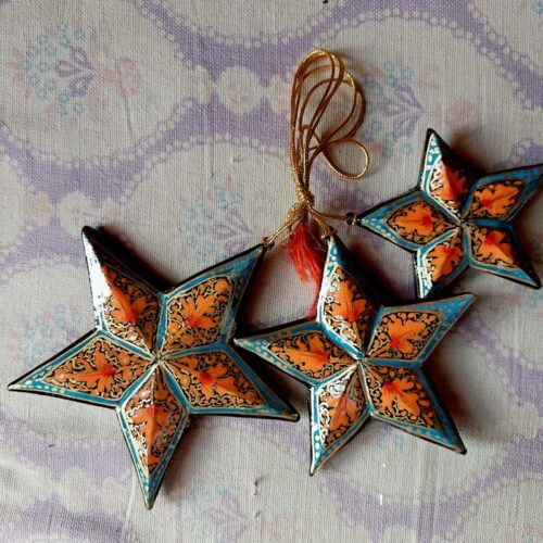 paper mache star set