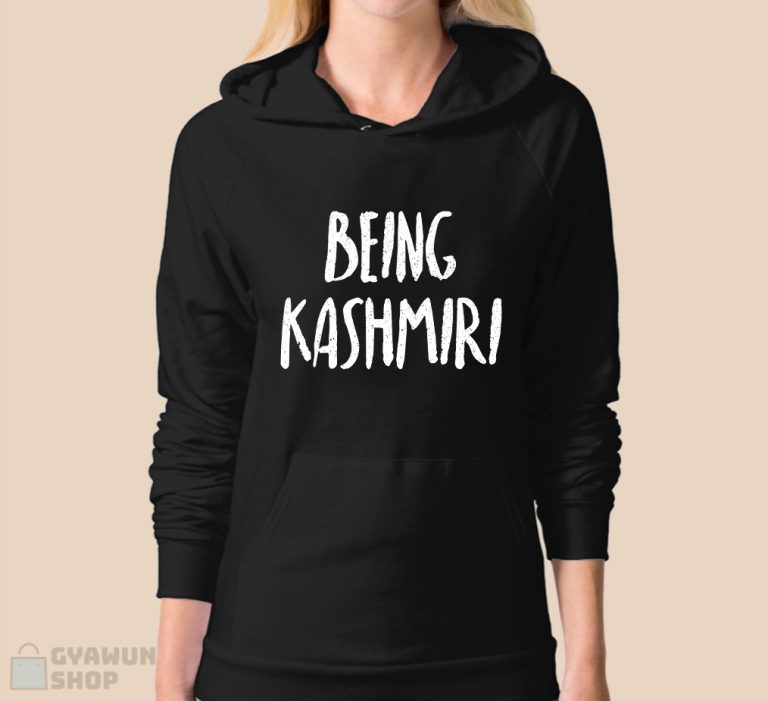 Hoodbeingkashmiri black