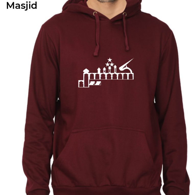 masjid kashmir hoodie