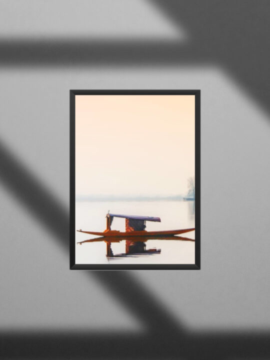 Shikara A3 Framed Poster