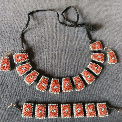 HandmadeBeadset kashmiri