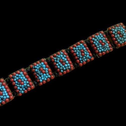 Turqoise Beads Red Bracelet 2