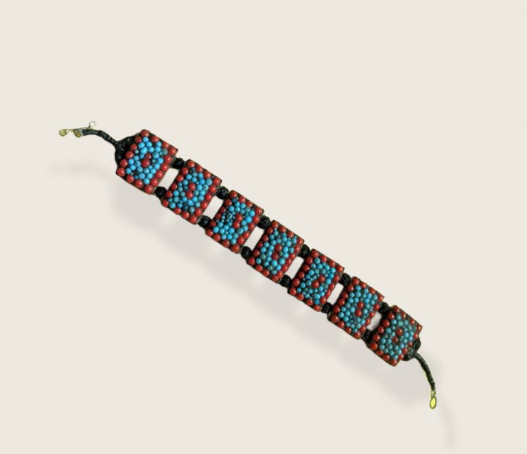 Turqoise Beads Red Bracelet 3