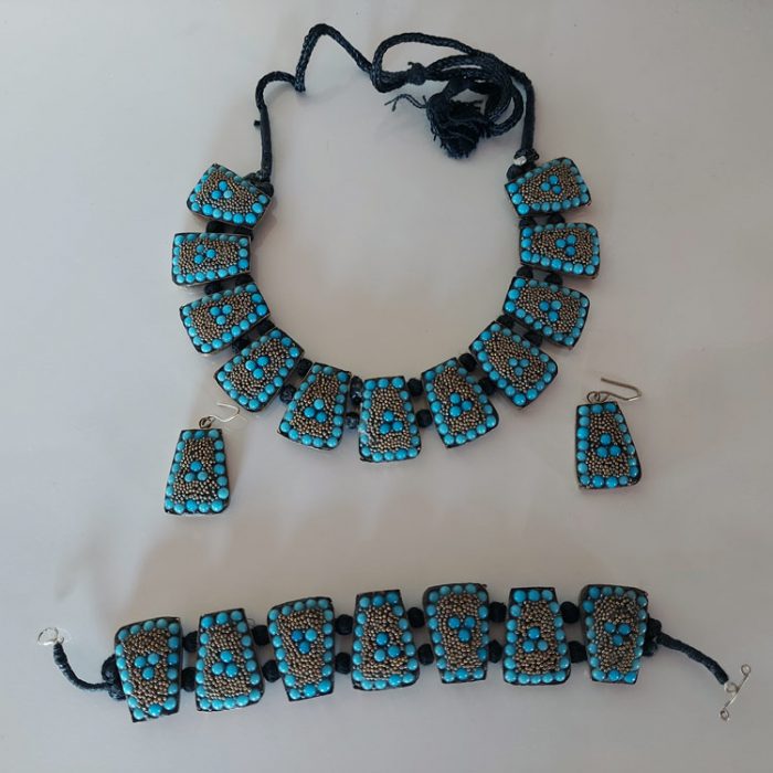 jewellery set ferozi handmade antique