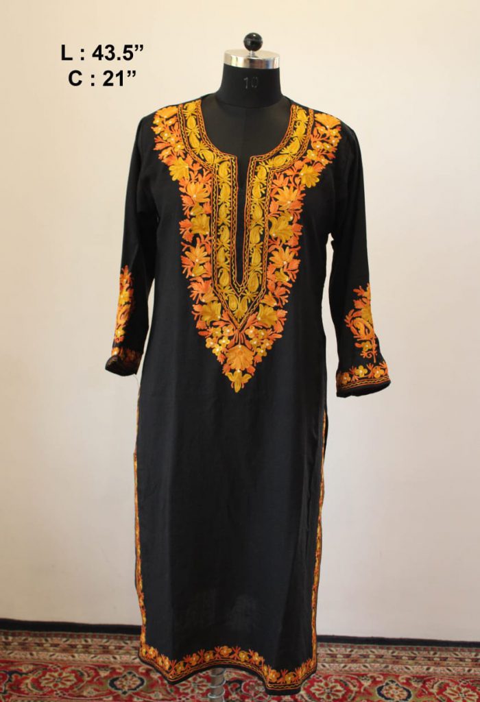 black kurta