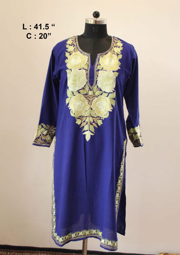 dark blue kurti