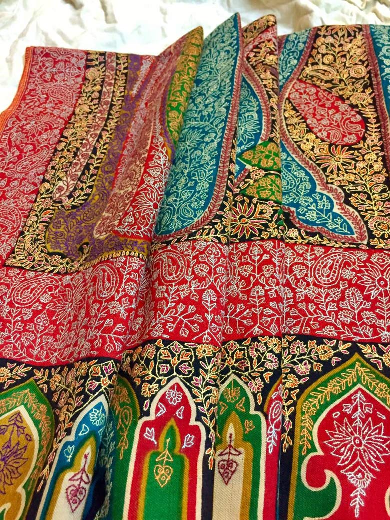 pure kashmiri shawl
