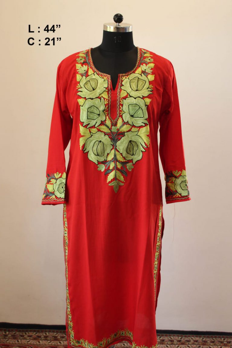 red kurta