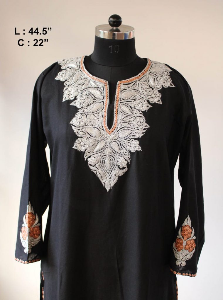 black kurta