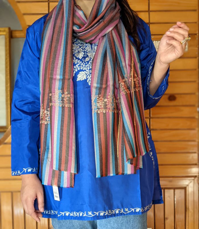 classic stripes pashmina