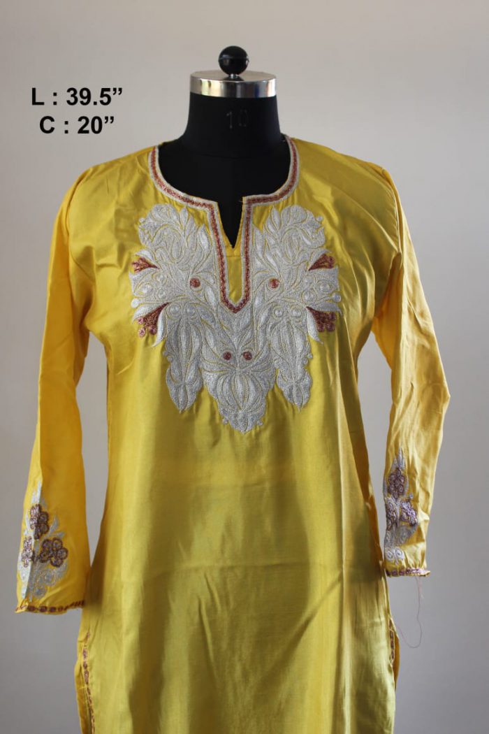 golden kurta