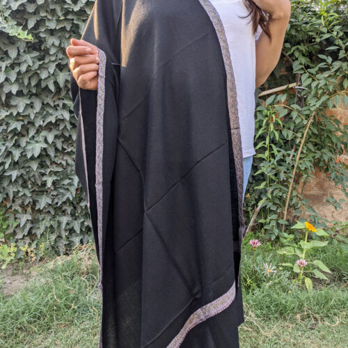 black pashmina wrap