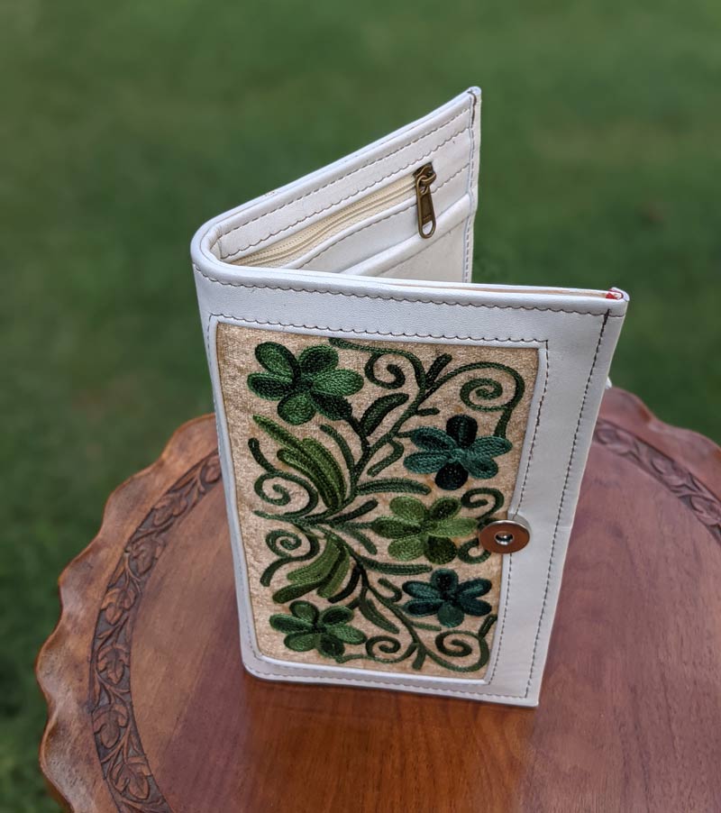 floral design wallet