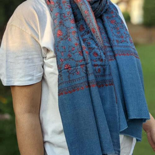 prussian blue stole