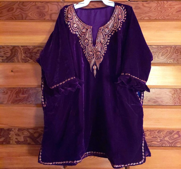 purple kids pheran