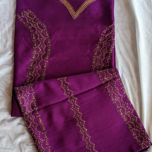 sozni purple suit