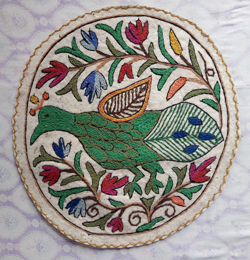 bird design rug