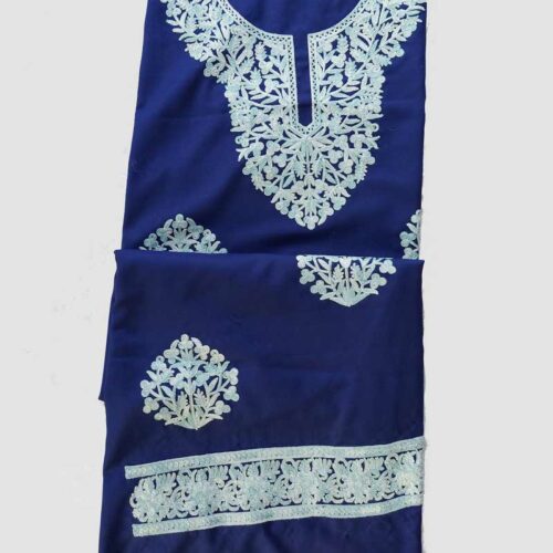 blue aari spun dress