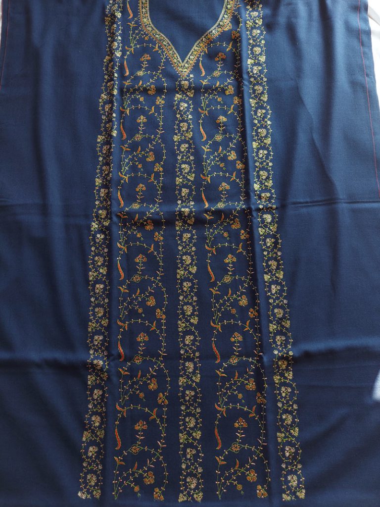 dark blue ladieskameez shawar