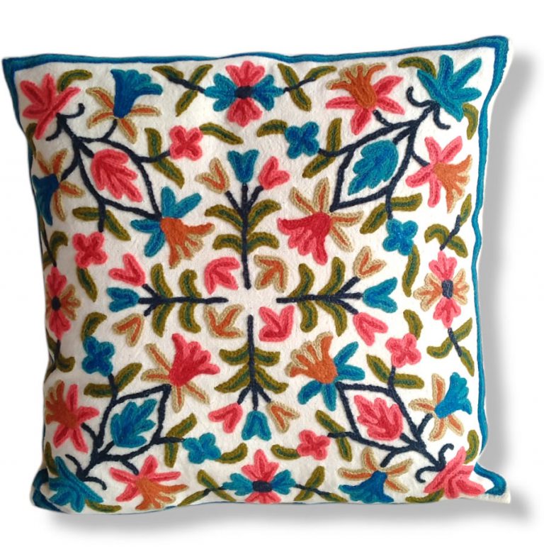 flower cushion cover