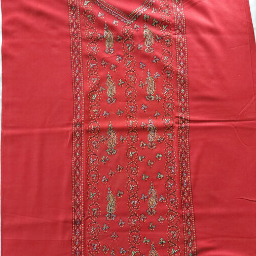 jali work kashmiri ladies suit