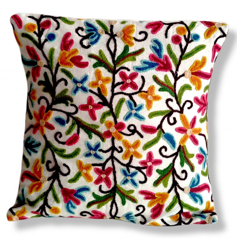 mixed design cushion cover