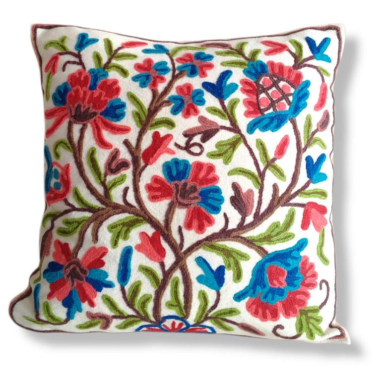 red flower0cushion cover
