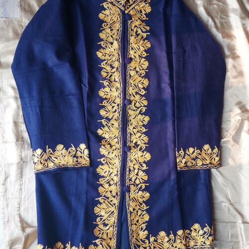 aari coat made in kashmir