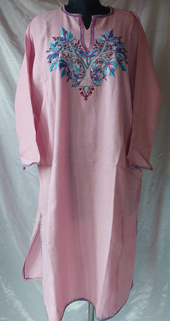 baby pink sozni pheran