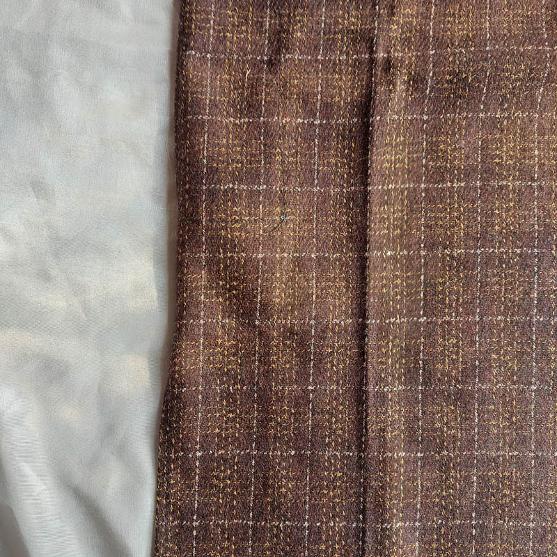 Dark Brown Check Boys Kashmiri Pheran (Length 26) - Gyawun