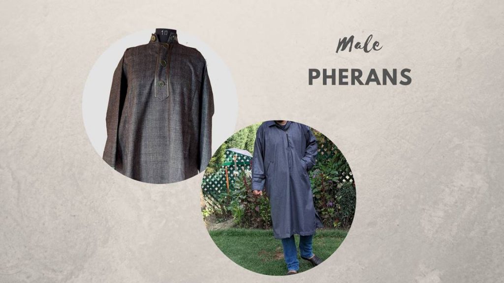 Kashmiri Male Pheran Designs Collections