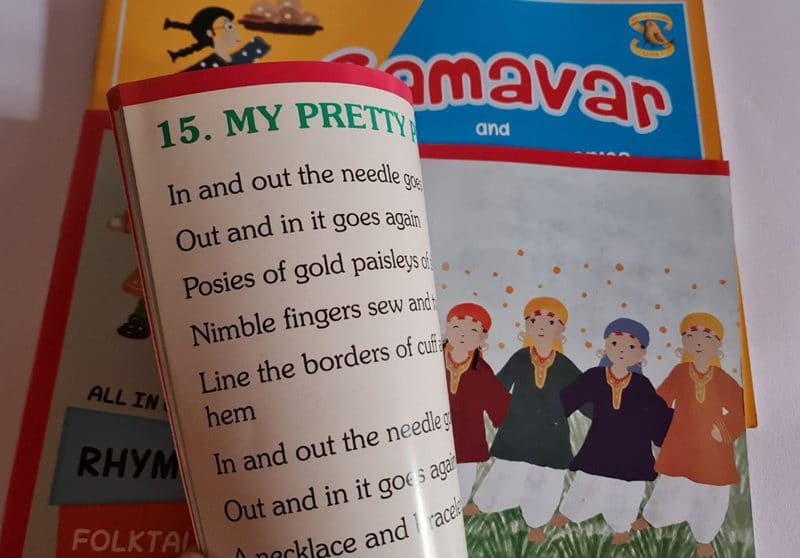 Samavar Children Kashmiri books Rhymes
