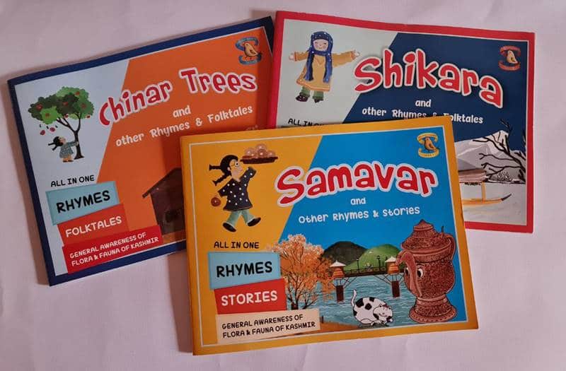 Sikara Children Kashmiri books