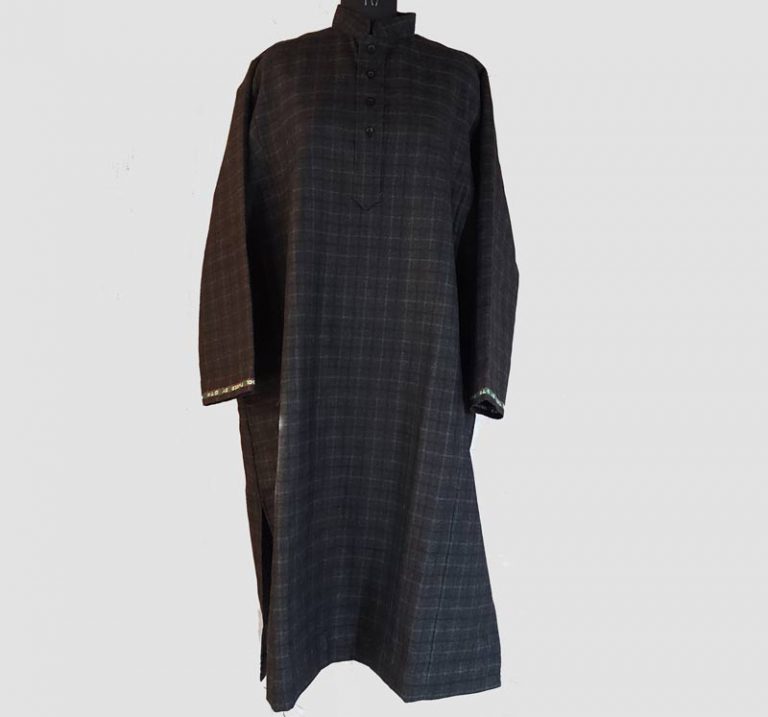 grey mens winter pheran