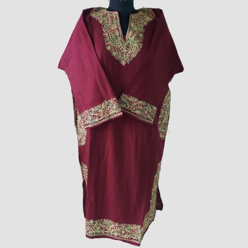 maroon feran for woman