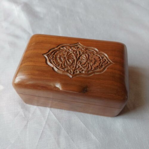 small walnut wood boxx