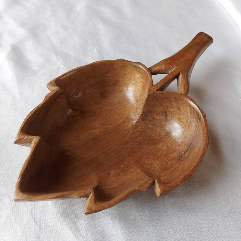 walnut wood fruit bowl